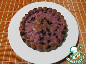 Творожный кекс с ягодами и полентой Творожный кекс с ягодами и полентой