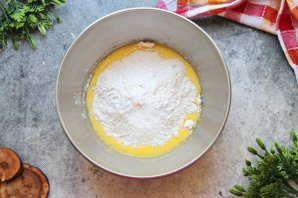 Маффины с черникой и абрикосами