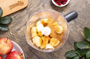 Постные яблочные кексы Постные яблочные кексы