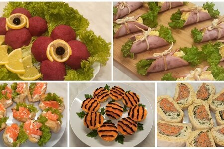 5 обалденных закусок на новый год 2024! праздничные закуски