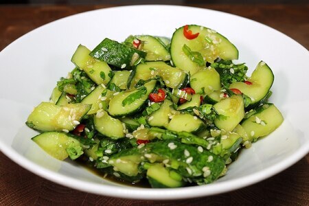 Битые огурцы по-китайски 🥒🥗 Битые огурцы по-китайски 🥒🥗