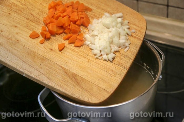 Суп из камбалы с фасолью Суп из камбалы с фасолью