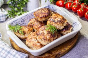 Мясные котлеты пышные Мясные котлеты пышные