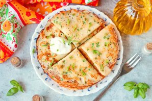 Блины с луком Блины с луком