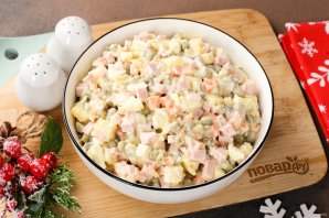 Салат "Оливье" на год Дракона Салат "Оливье" на год Дракона