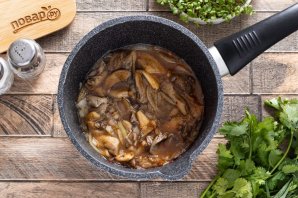 Чакапули из грибов Чакапули из грибов