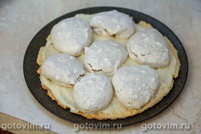 Торт из орехового безе с заварным кремом «Сенаторский» Торт из орехового безе с заварным кремом «Сенаторский»