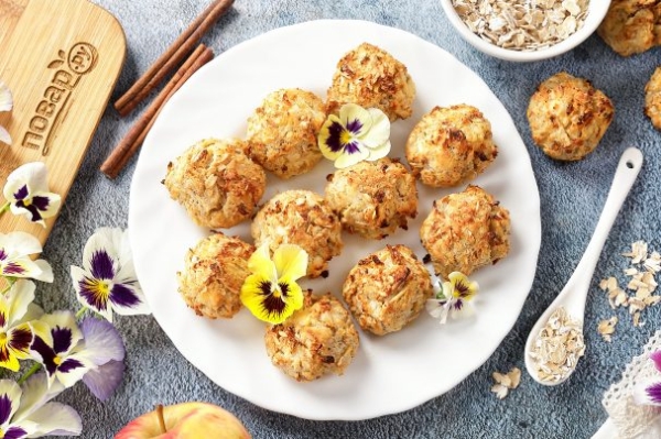 Диетическое овсяное печенье с творогом Диетическое овсяное печенье с творогом