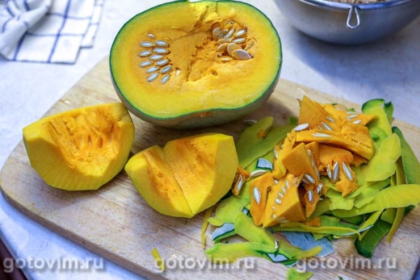 Перловка с тыквой и изюмом Перловка с тыквой и изюмом