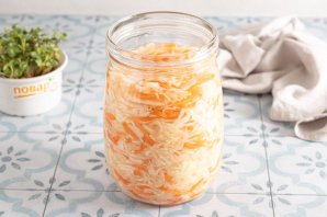 Квашеная капуста классическая в банке Квашеная капуста классическая в банке