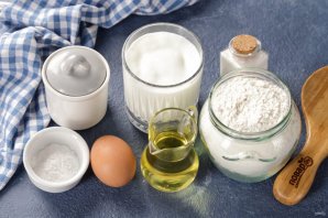 Тесто на сковороде