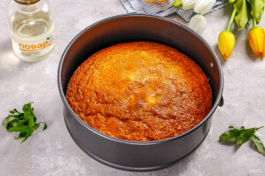 Банановый торт с ореховым кремом Банановый торт с ореховым кремом