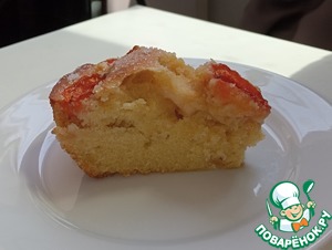 Пирог с жерделами (абрикосами) и яблоками Пирог с жерделами (абрикосами) и яблоками