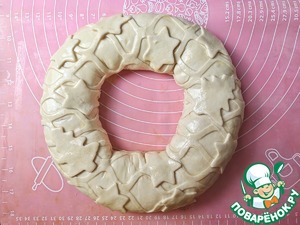 Пирог с тефтелями и сыром Пирог с тефтелями и сыром