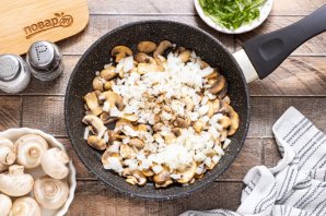 Брускетта с грибами Брускетта с грибами