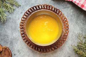 Морковный торт с апельсиновым курдом Морковный торт с апельсиновым курдом