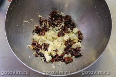 Свиные рулетики с вялеными томатами и моцареллой Свиные рулетики с вялеными томатами и моцареллой