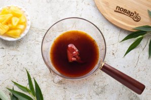 Кисло-сладкий соус с ананасами китайский Кисло-сладкий соус с ананасами китайский