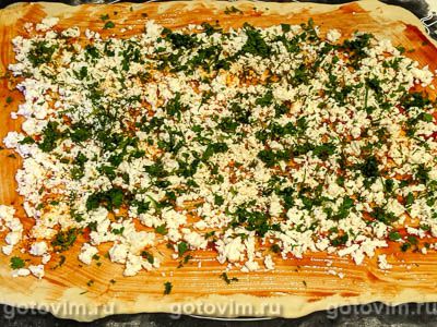 Несладкие булочки с адыгейским сыром и зеленью Несладкие булочки с адыгейским сыром и зеленью