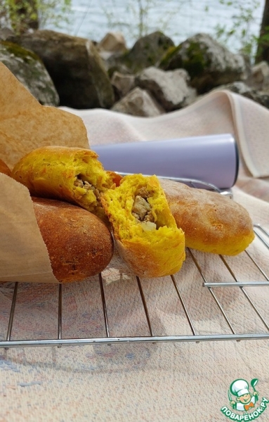 Морковные пироги с индейкой Морковные пироги с индейкой