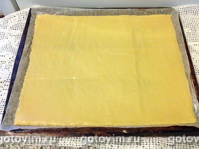 Апельсиновые пирожные с безе