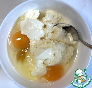 Вафли из творожного сыра