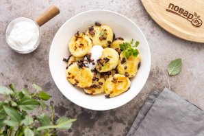 Постные ленивые вареники Постные ленивые вареники