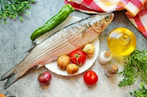 Кефаль, запеченная в духовке Кефаль, запеченная в духовке