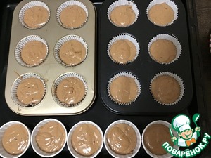 Шоколадные капкейки Шоколадные капкейки