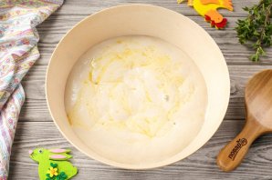 Пасхальный кулич на живых дрожжах Пасхальный кулич на живых дрожжах