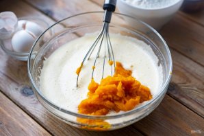 Кексы из тыквы на сметане Кексы из тыквы на сметане