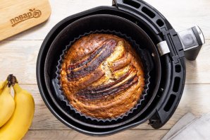 Банановый хлеб в аэрогриле
