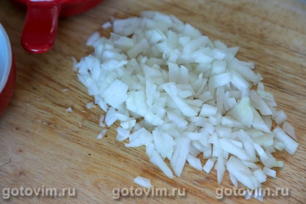 Запеканка из рыбных молок с луком и яйцом