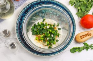 Белый соус со сметаной