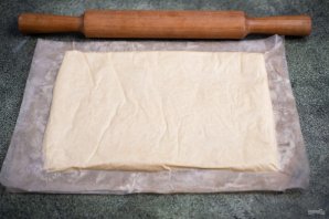 Домашнее слоеное дрожжевое тесто на молоке Домашнее слоеное дрожжевое тесто на молоке