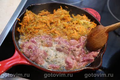 Азу с бараньими почками и картошкой Азу с бараньими почками и картошкой