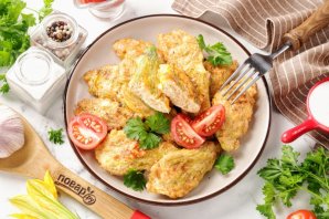 Фаршированные цветки тыквы Фаршированные цветки тыквы