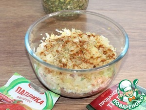 Блинный пирог с тунцом Блинный пирог с тунцом