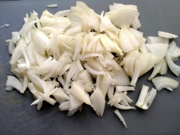 Перловка с овощами и грибами