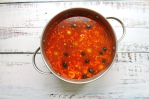 Солянка с жидким дымом Солянка с жидким дымом