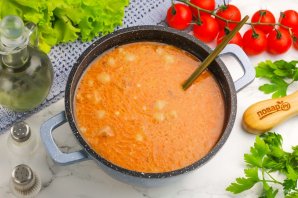 Гуляш из свинины как в советской столовой Гуляш из свинины как в советской столовой