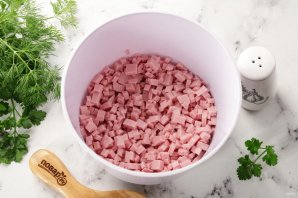 Салат "Пасхальный венок"