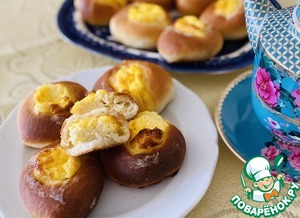 Ватрушки с творогом Ватрушки с творогом