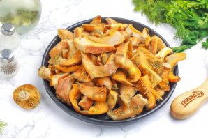 Жареные грибы рыжики