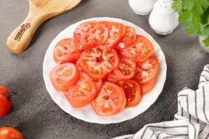 Картошка по-французски с помидорами Картошка по-французски с помидорами