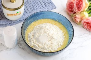 Медово-творожное печенье с орехами Медово-творожное печенье с орехами