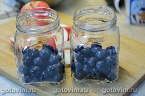 Компот из тёрна с яблоками на зиму (без стерилизации) Компот из тёрна с яблоками на зиму (без стерилизации)