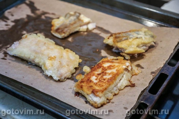 Камбала-ёрш в кляре из минералки Камбала-ёрш в кляре из минералки