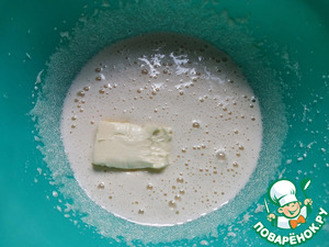 Смородиновый пирог с миндальной крупкой