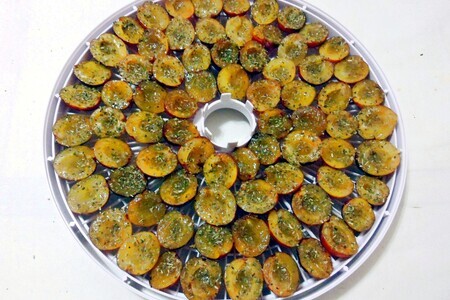 Вяленые сливы в электросушилке